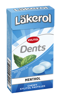 Läkerol Dents Menthol 36g