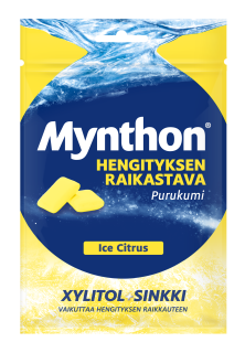Mynthon Fresh Breath Ice Citrus purukumi 44g