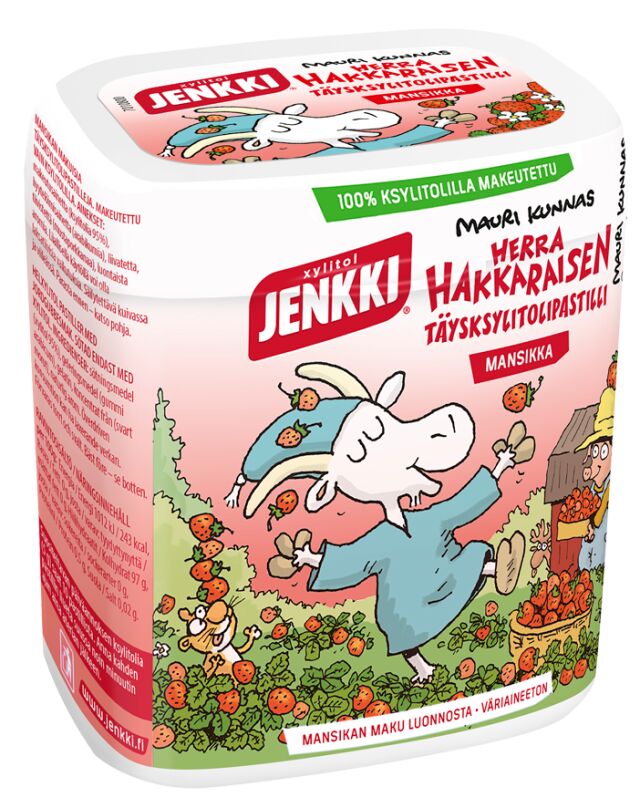 Jenkki Herra Hakkaraisen täysksylitolipastilli 150g