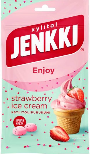 Jenkki Enjoy Strawberry Icecream 70g