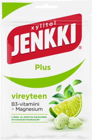 Jenkki Plus Lime-Minttu 44 g