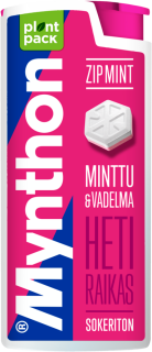 Mynthon ZipMint vadelma 30g