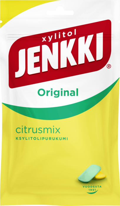 Jenkki Original Citrusmix Kaksi herkullista makua