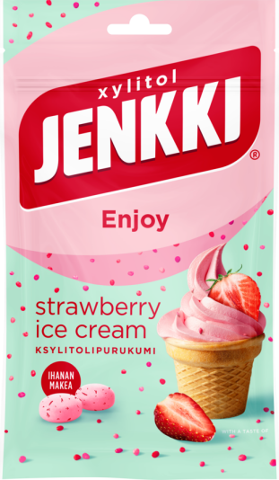 Jenkki Enjoy Strawberry Ice Cream 70g