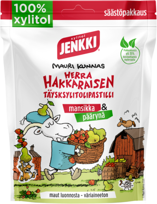 Jenkki Herra Hakkaraisen täysksylitolipastilli 150g