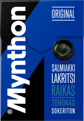 Mynthon Salmiakki-Lakritsi Sokton 85g