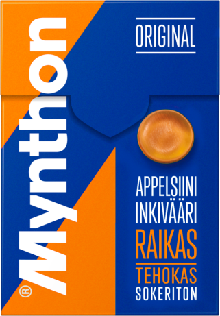 Mynthon Appelsiini-Inkivääri +C Sokton 85g 
