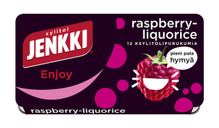 Jenkki Enjoy Raspberry-Liquorice 18g